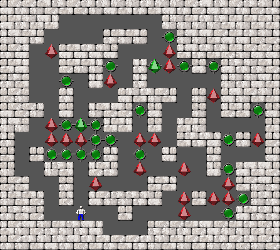 Sokoban Bugs550 collection level 452